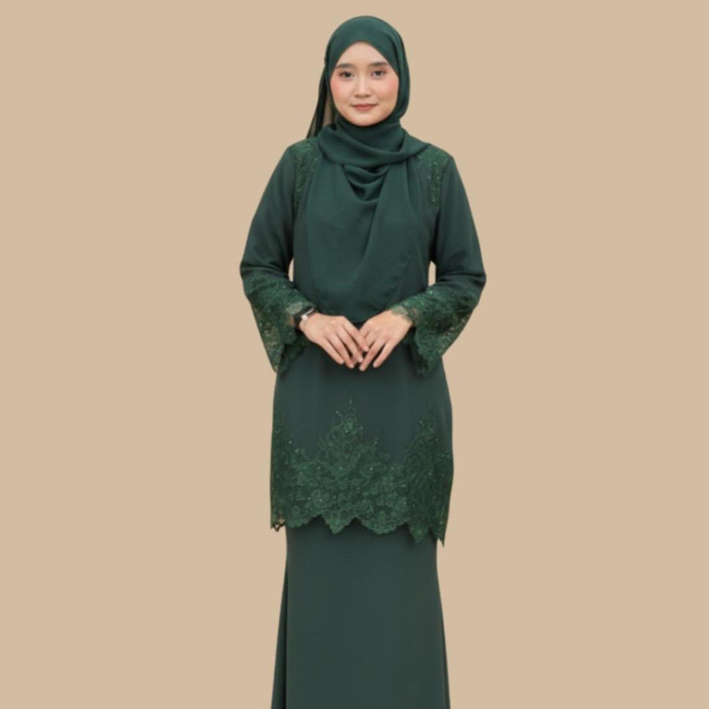 Kurung Diana, Premium Lace Elegant Modest