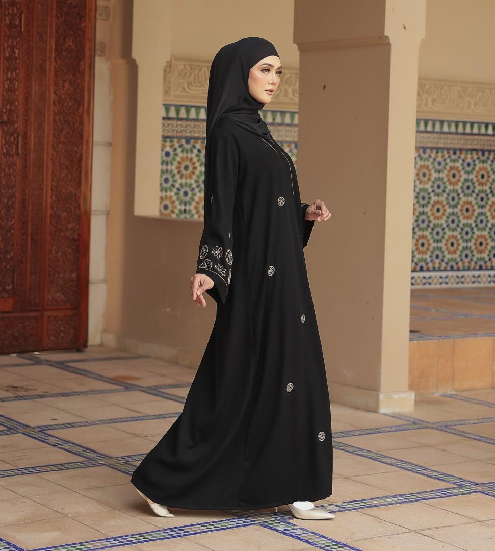 Abaya Black Series ELEMMIERA Premium Elegant Modest