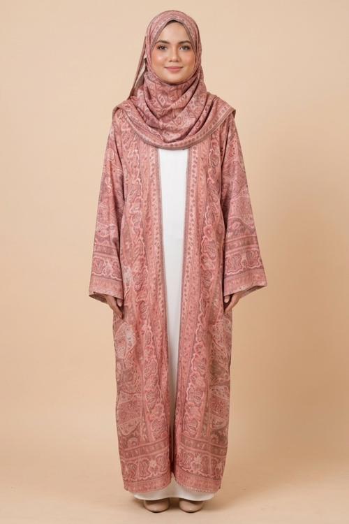 Abaya Pashmina Shining Stones