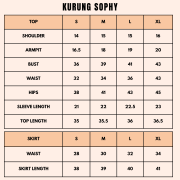 Kurung Sophy, Embroidery Kurung Raya
