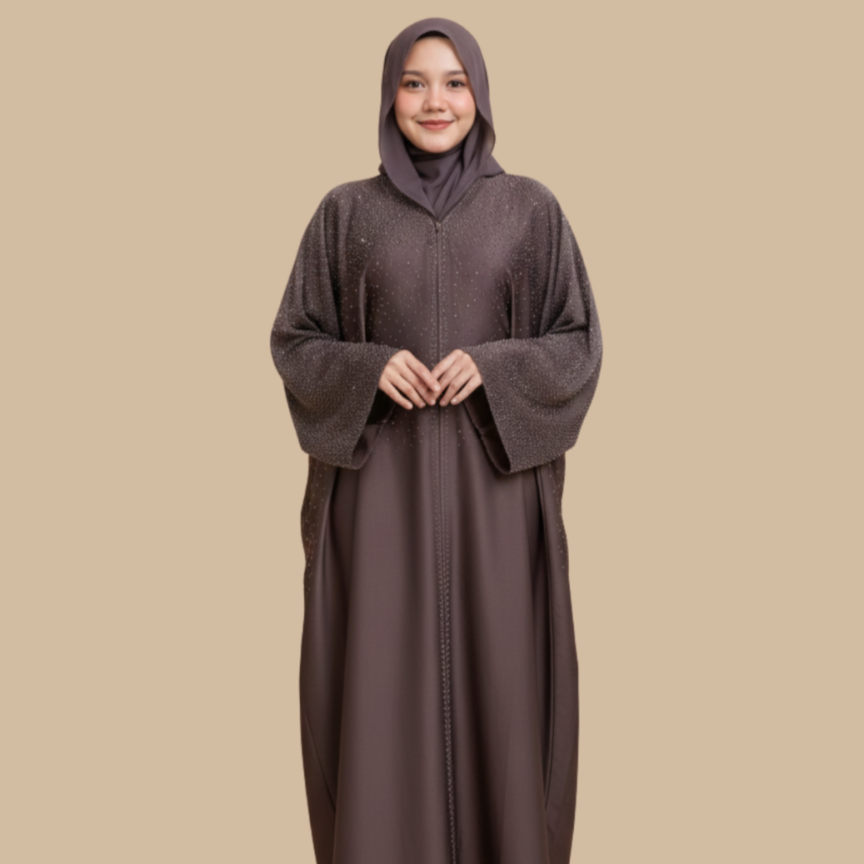 Abaya Marisa ELEMMIERA Elegant Muslimah Style Abaya 2026