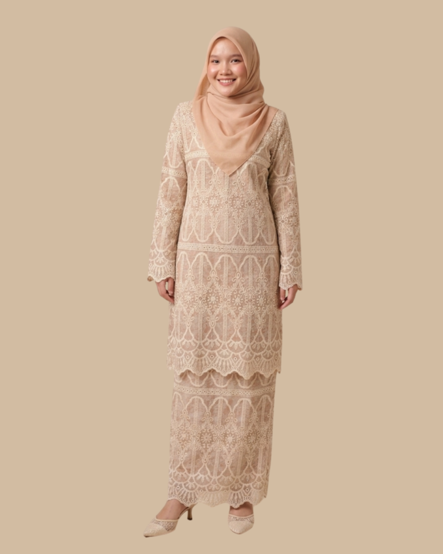 Kurung Mahsuri, Luxe Laces Edition