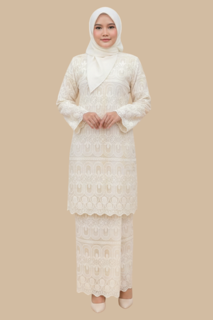 Kurung Mahsuri, Luxe Laces Edition